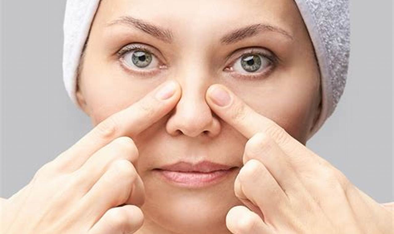 cara mengatasi hidung tersumbat dengan pijatan